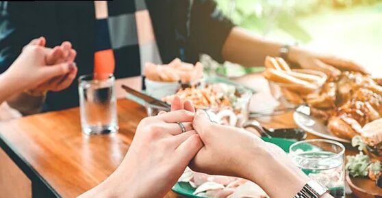 Evangelische Gebete vor dem Essen